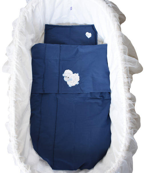 Vauvan pussilakana ja tyyny | Lammas