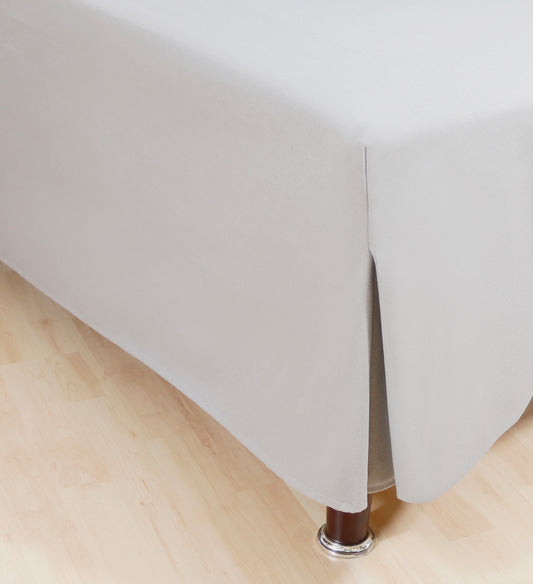 Suorahelmainen helmalakana | Napakka vaalea harmaa