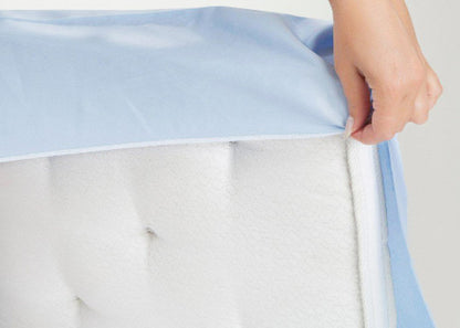 Halkaistun patjan lakana percale (halkaistu yhdestä päästä)